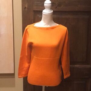 LOFT Orange Sweater 